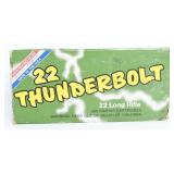 500 Rds Remington Thunderbolt 22 Long Ammo