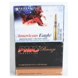 19 Rds Federal and PMC Bronze Ammo