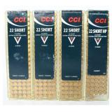 396 Rds CCI .22 Short Ammo