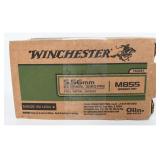 150 Rds Winchester M855 5.56mm NATO Ammo