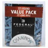 Federal Champion Ammunition .22 Long Rifle (525)
