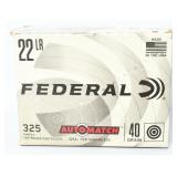 Rds Federal Champion AutoMatch Rimfire .22 LR Ammo