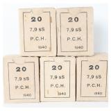 Greek Powder & Cartridge 7.92x57 Mauser Ammo 1940