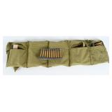 87 .30 Carbine Ammunition & WWII US Bandolier