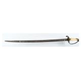 Revolutionary War Style Naval Saber w/ Bone Grip