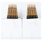 85 Rounds .303 British Ammunition on Clips