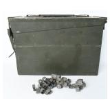 US Military M19A1 Ammunition Can & M13 Belt Links
