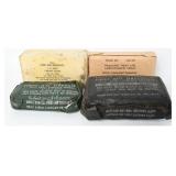 4 WWII US Army Carlisle Model First Aid Dressings