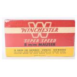 20 Winchester Super Speed Ammunition 8mm Mauser
