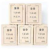 Greek Powder & Cartridge 7.92x57 Mauser Ammo 1940