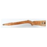 A US Military M1 Carbine Low-Wood Hardwood Stock