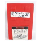 Hornady Custom-Grade 2-Die Reloading Set 7.5 Swiss