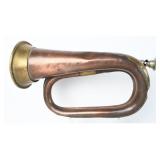 Henry Potter & Co P1885 Copper & Brass Field Bugle