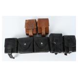 7 Swiss Military Ammunition & Equipment Pouches