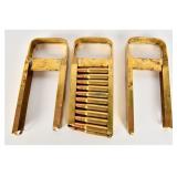 3 Italian Breda Modello 30 Clips & 20 6.5mm Rounds