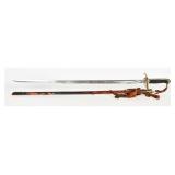 Geo VI Royal Artillery P1821 Sword w/ Scabbard