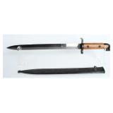 Eskilstuna Jernmanufaktur 1914 Bayonet & Scabbard