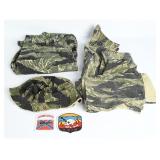 Tigerstripe Camo Uniforms & Vietnam Morale Patches