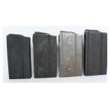 4 Springfield Armory & Unmarked M14 M1A Magazines
