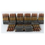 80 Rds St. Louis Ord. .30-06 M1 Garand Clips 1943