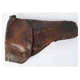 US Army Style Leather Flap Holster w/ 1902 Button
