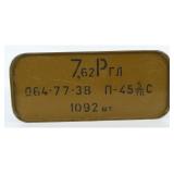 Soviet Factory 38 7.62x38mmR Nagant Ammo 1092rd
