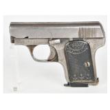 Spanish Eibar-Type Semi-Automatic Pistol 6.35mm