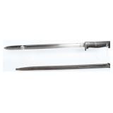 Portuguese M1904 Mauser-Vergueiro Bayonet & Scab