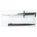WWI Imperial German Ersatz Bayonet & Scabbard