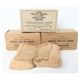 WWII US Army & Commonwealth First-Aid Dressings