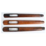 3 Military Rifle Handguards, Mauser 1893 or Krag