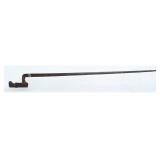 A Napoleonic Era Style Forged Steel Socket Bayonet