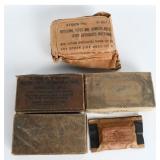 WWII US Military Dressings & Sulfadiazine Tablets