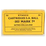 Kynoch Mark 7Z S.A. Ball Ammunition .303 British