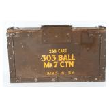 British Military 1954 .303 Ball Mk 7 Transit Chest