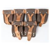 Soviet Mosin Nagant Double Ammunition Pouches (3)