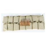 140 Turkish 8mm Mauser Rounds, Clips & Bandoliers