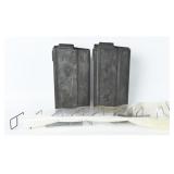 Pair M14 Steel Box Magazine Bodies w/ Set .308 Win