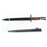 Japanese Type 30 Bayonet & Scab, Toyoda Loom Works