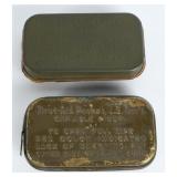Two US Army Carlisle First Aid Packets, WWI & WWII