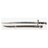 F.W. Holler M1860 Fusilier Bayonet w/ Scabbard