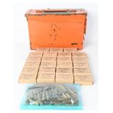 320 Russian 7.62 Nagant Rounds & 50 Brass Casings