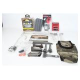 14 Firearm Accessories: Sights, Mags & Loader