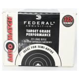 Federal AutoMatch 325 Rounds .22 LR Ammunition