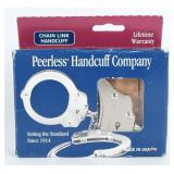 Peerless 700C Chain Link Handcuffs w/ Original Box