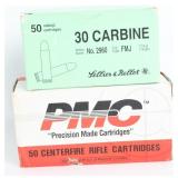 Sellier & Bellot & PMC .30 Carbine FMJ Ammunition