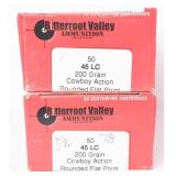 Bitterroot Valley .45 LC Cowboy Action Cartridges