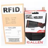 Set 6 Allen Co. Buttstock Shotgun Shell Holders