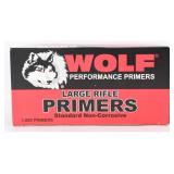 Wolf Performance Large Rifle Primers (1,000)