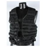 NcStar VISM Modular Black Nylon Mesh Tactical Vest